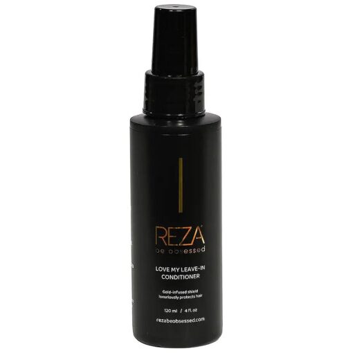 Reza Love My Leave-In Conditioner : Luxury Conditioning Hair Spray, Detangler, UV Protection, Sulfate Free, Paraben Free, Non Toxic, for Women & Men & All Hair Types, 4 Fl, Oz .