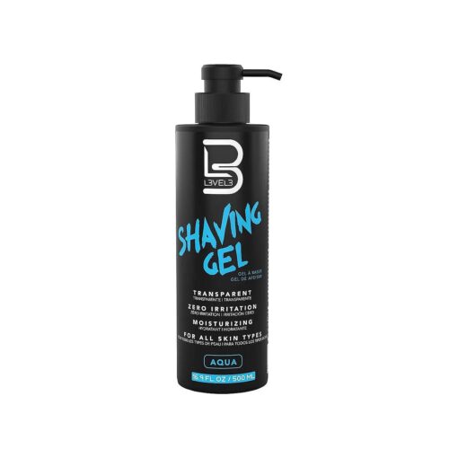 Level 3 Shaving Gel - Straight Razor Shave Gel - Non-Irritating - Refreshing Smell L3 - No Hot Towel Necessary - Level Three Razor Gel