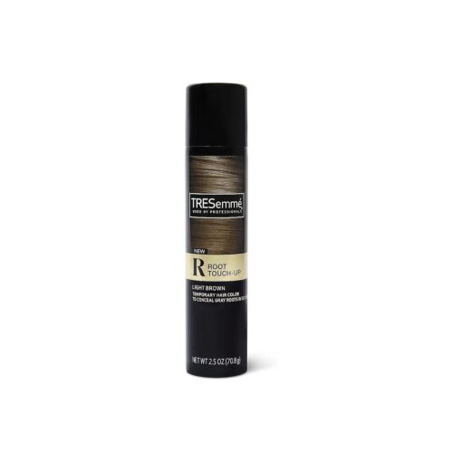 TRESemme Root Touch-Up, Light Brown Hair Temporary Hair Color, Ammonia-free, Peroxide-free Root Cover Up Spray 2.5 oz