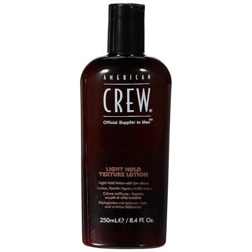 American Crew Men 's Hair Texture Lotion, Like Hair Gel with Light Hold with Low Shine, 8.4 Fl Oz