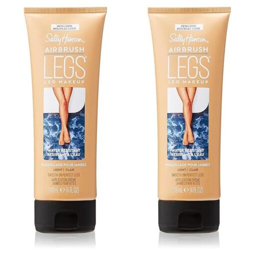 Hansen Airbrush Legs Leg Makeup, Light, 4 Fl Oz ( Pack of 2 )