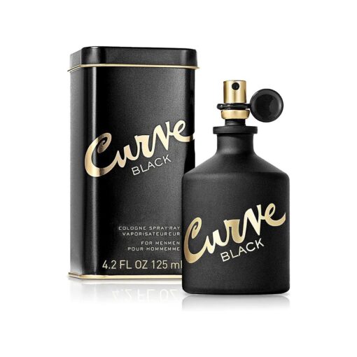 Curve Men 's Cologne Fragrance Spray, Casual Cool Day or Night Scent, Curve Black, 4.2 Fl Oz