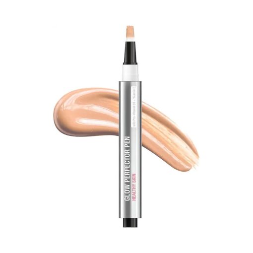 Neutrogena Healthy Skin Glow Perfector Pen, Lightweight Brightening Concealer Pen with Pro-Vitamin B5 & Vitamin E to Brighten Darkness & Dullness for a Natural, Radiant Highlight, Fair, 1 oz