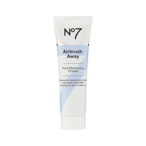 No7 Airbrush Away Pore Minimizing Facial Primer - Lightweight, Matte Primer & Pore Minimizer for Face - Makeup Primer for Oily Skin ( 30ml )