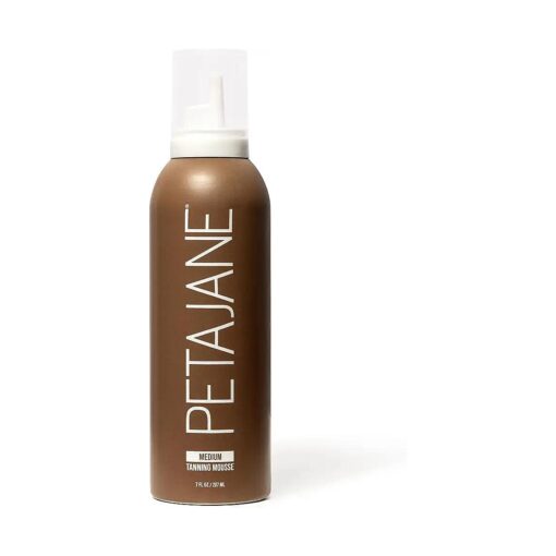 Medium Tanning Mousse 7oz - Sunless Self-Tanner for a Natural, Streak-Free, Organically Derived, Lightweight & Fast Absorbing, Non-Sticky, For All Skin Types, Vegan & Cruelty-Free