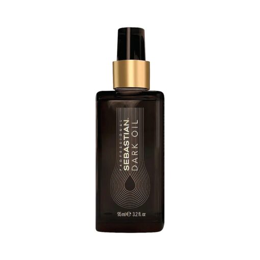 Sebastian Professional Dark Oil Lightweight Hair Oil, Infused With Jojoba & Argan Oil