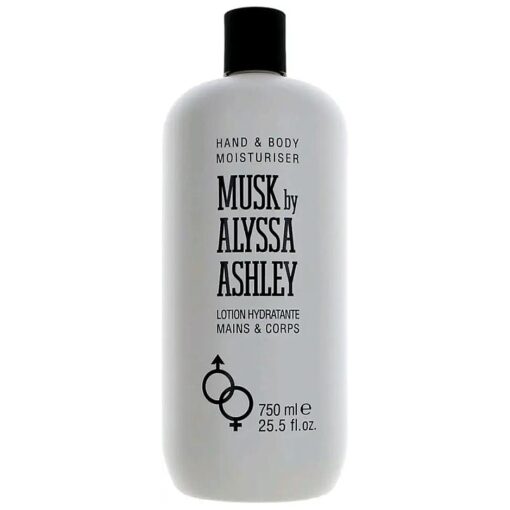 Alyssa Ashley Musk By Alyssa Ashley Hand and Body Lotion, 25.5 Fl Oz, 73527-50