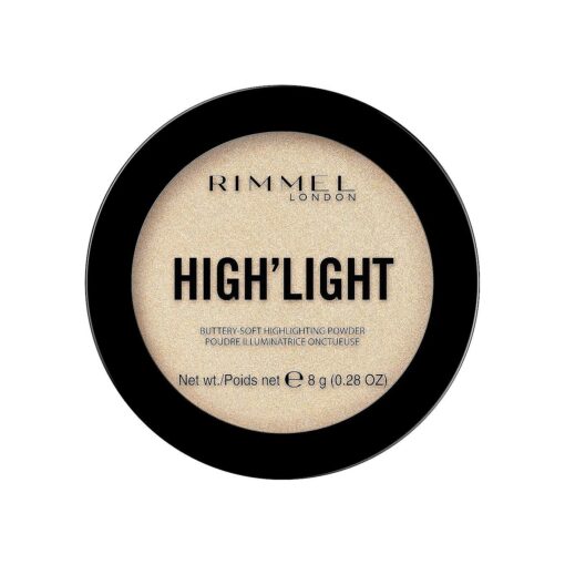 Rimmel London High'Light - 001 Stardust - Highlighter, Weightless Texture, Buttery-Soft Formula, Buildable, 0.28oz