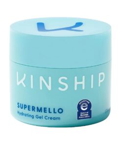 Kinship Supermello Hyaluronic Gel Cream Moisturizer - Nourish + Soothe Dry Sensitive Skin - Lightweight, Hydrating Face Lotion - Plump + Smooth - Reduce Redness - Daily Use Clean Skin Care ( 1.75 oz )