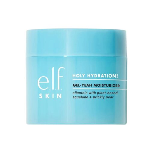 e.l.f, SKIN Holy Hydration ! Gel-Yeah Moisturizer, Lightweight Moisturizer For Plump, Hydrated Skin, Infused With Squalane, Vegan & Cruelty-free