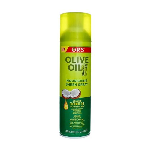 Olive Oil Nourishing Sheen Spray infused with Coconut Oil 11.7 oz ( Pack of 3 )