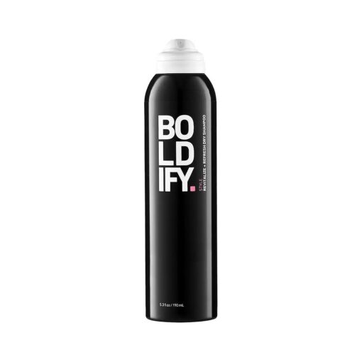 Boldify Dry Shampoo Spray for Women & Men - Revitalize & Refresh - Instantly Cleans, Volumizes & Balances Scalp, with Scalposine & Rice Starch - Invisible, Lightweight Formula for All Hair Types