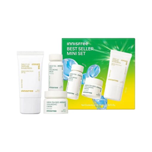 innisfree Daily UV Defense Sunscreen Broad Spectrum SPF 36, Invisible Korean Sunscreen with No White Cast