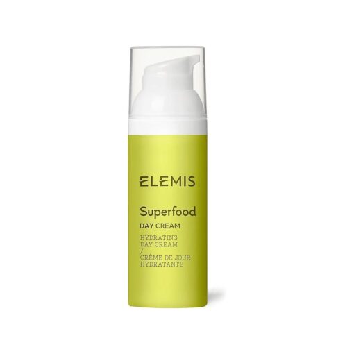 ELEMIS Superfood Day Cream | Vitamin-Rich Lightweight Prebiotic Daily Moisturizer Replenishes, Hydrates and Protects for Radiant, Healthy Skin | 50 mL