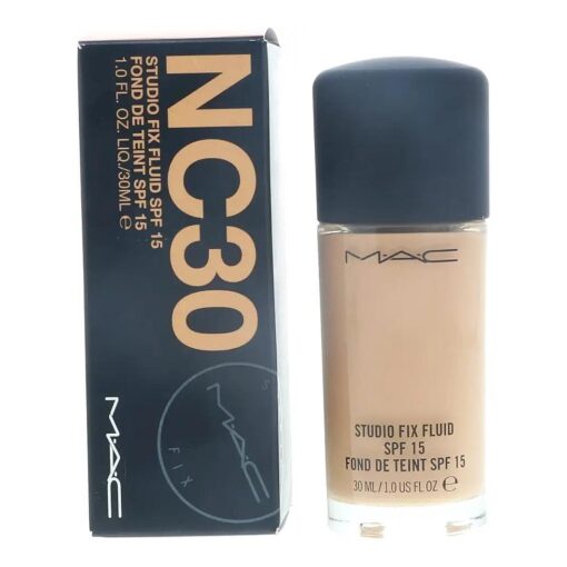 MAC Studio Fix Fluid Foundation SPF15, NC30, 1 Fl Oz ( SG_B0774629X7_US )