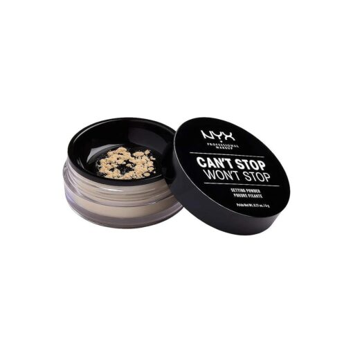 NYX PROFESSIONAL MAKEUP Ca n't Stop Wo n't Stop Loose Setting Powder - Light-Medium