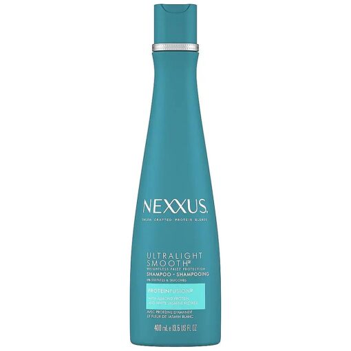 NEXXUS Ultralight Smooth Shampoo for Dry and Frizzy Hair Weightless Smooth Hair Treatment to Block Out Frizz 13.5 fl oz