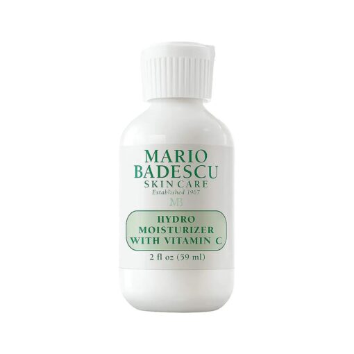 Mario Badescu Hydro Moisturizer With Vitamin C for Combination, Sensitive Skin | Lightweight Face Cream with Vitamin C, 2 Fl Oz