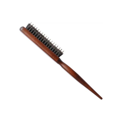 1 Piece Hair Teasing Brush Boar Bristle Teasing Comb Hairdressing Barber Tool Bristle Salon Hairbrush for Hair Styling