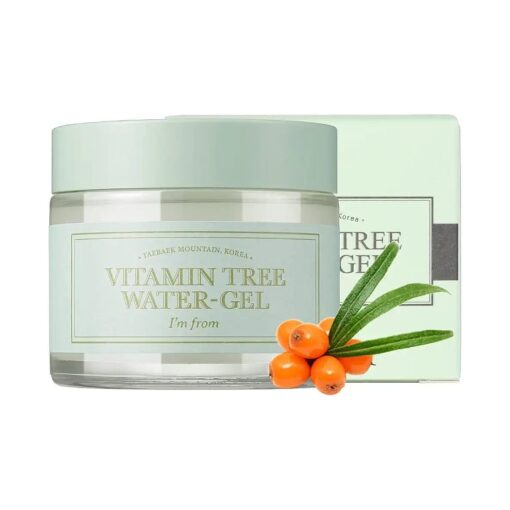 [ I 'm From ] Vitamin Tree Water Gel 75g, Vitamin C, B3, Vitamin Water 68 %, Niacinamide, Cool sensation, Moistuizing, Organic moisturizer