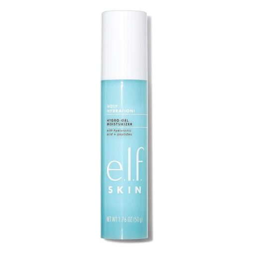 e.l.f, Holy Hydration ! Hydro-Gel Moisturizer, Hydrates & Moisturizes Skin for a Plumped Up Complexion, Lightweight & Quick-Absorbing, White, 1.76 Oz