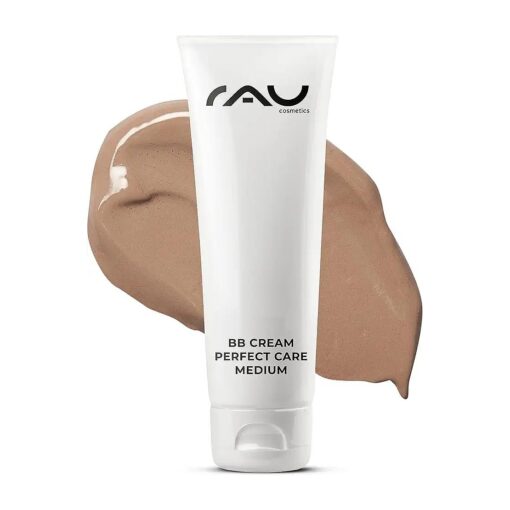 RAU BB Cream Perfect Care Medium ( 2.55 oz ) - Tinted day cream for a flawless even complexion - covering pimples & redness - high coverage - various shades : Light, Natural, Medium, Bronze