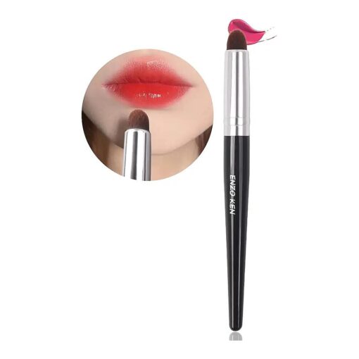 Lip Brush, Lipstick Brush, Lip Blending Brush, Small Makeup Brush, Small Concealer Brush Under Eye, Concealer Blending Brush, Under Eye Concealer Brush - Black, L9B