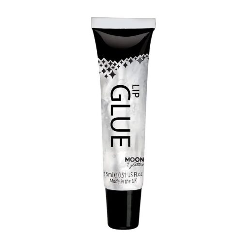 Glitter Lip Glue by Moon Glitter - Suitable for use with all glitters including fine, chunky, holographic, iridescent and bio