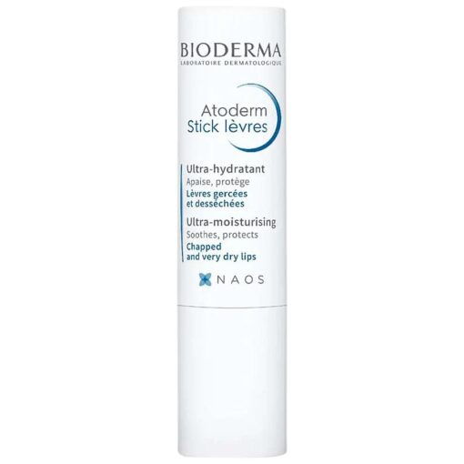 Bioderma - Lip Stick - Atoderm - Hydrating, Soothing and Renewing - Lip Conditioner for Dry Lips