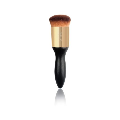 SIXPLUS Makeup Brush For Liquid Rounded Foundation Brush Concealer Makeup Brushs Perfect For Blending Liquid, Buffing, Cream, Sculpting, Mineral Makeup Tools, Black