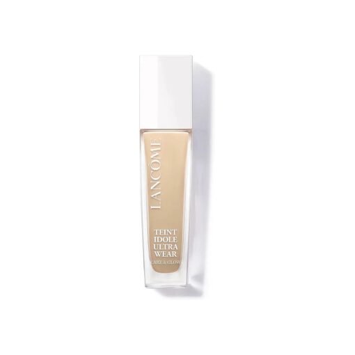 Lancome Teint Idole Ultra Wear Care & Glow Foundation for Up to 24H Healthy Glow - SPF27 - Medium Buildable Coverage & Natural Glow Finish