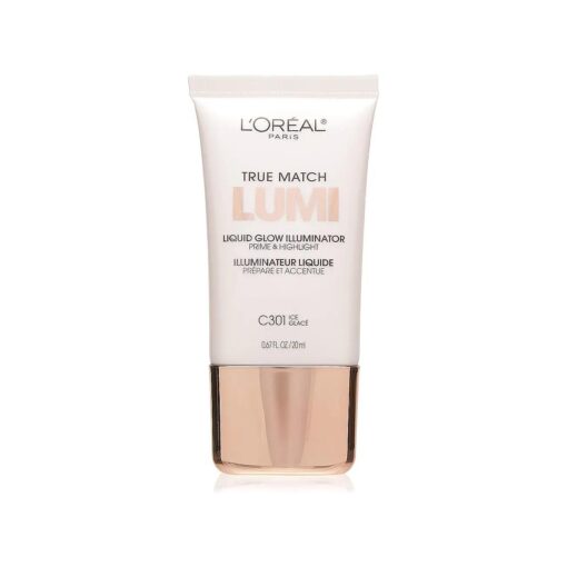 L'Oreal Paris True Match Liquid Glow Illuminator, Ice, 0.67 fl ; oz .