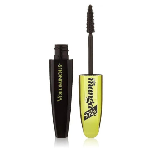 L'Oreal Paris Cosmetics Voluminous Miss Manga Rock Mascara, 387 Blackest Black, 0.27 Fluid Ounce