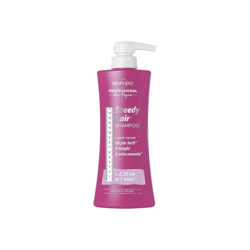 BIOPOINT Shampoo Speedy Hair 13.5 Fl Oz, Made in Italy [ italian import ]