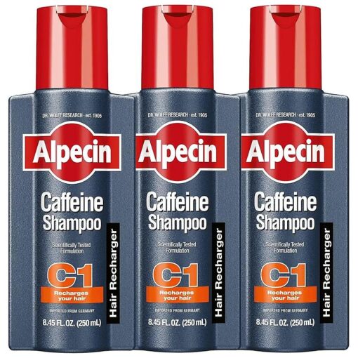 Alpecin C1 Caffeine Shampoo, 8.45 fl oz ( Pack of 3 )