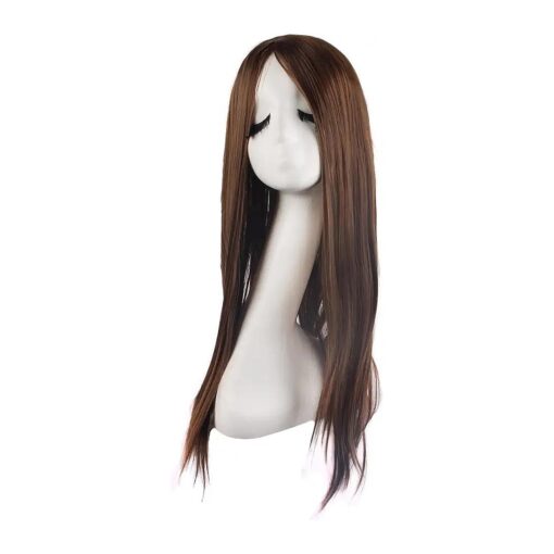 MapofBeauty 28 Inch/70cm Women Special Natural Long Straight Wig ( Brown )