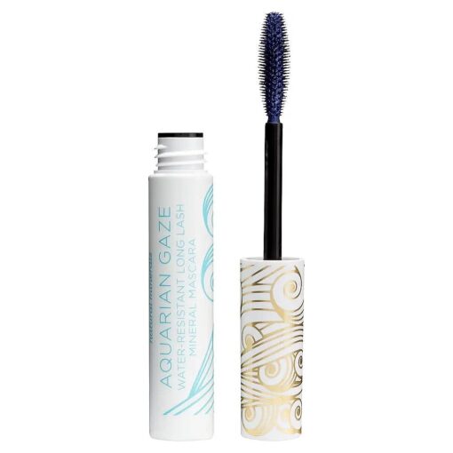 Pacifica Beauty Aquarian Gaze Water Resistant Long Lash Mascara, Deep Blue, Vegan & Cruelty Free, Deep ( Blue ) 0.25 Fl Oz