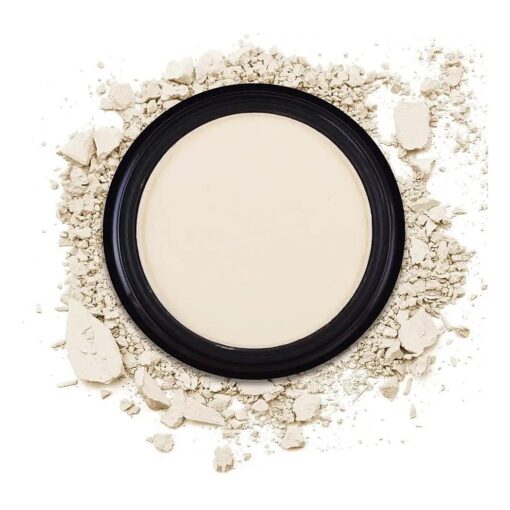 MEICOLY Off White Eye shadow, Beige Matte Cream Single Eyeshadow, Natural Nude Pressed Powder Eyeshadow, Long Lasting Matte Shade Eyelid Color, Pigmented Eye Makeup for Women and Girls