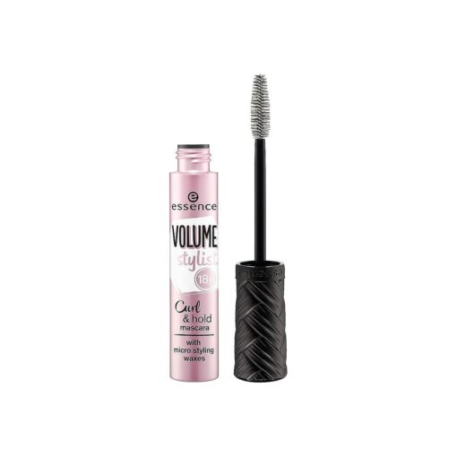 essence | Volume Stylist 18Hr Curl & Hold Mascara with Micro Styling Waxes | Cruelty Free - Black ( Pack of 3 )