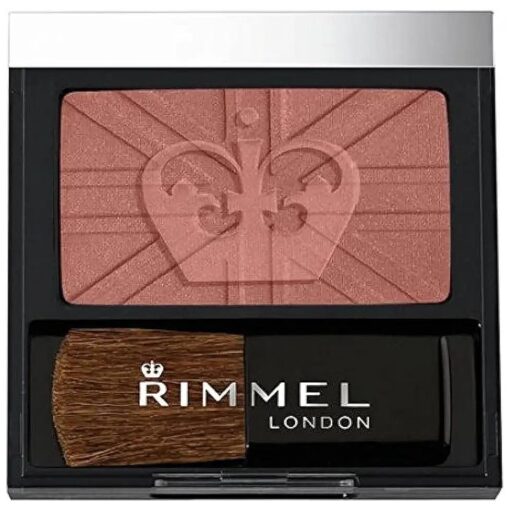 Rimmel Lasting Finish Soft Colour Blush With Brush Madeira 220, 4.5 g ( Pack of 1 ), Brown