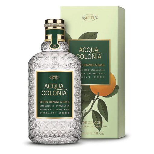 4711 Acaua Colonia ; Blood Orange & Basil Eau De Cologne Spray 5.7 Oz