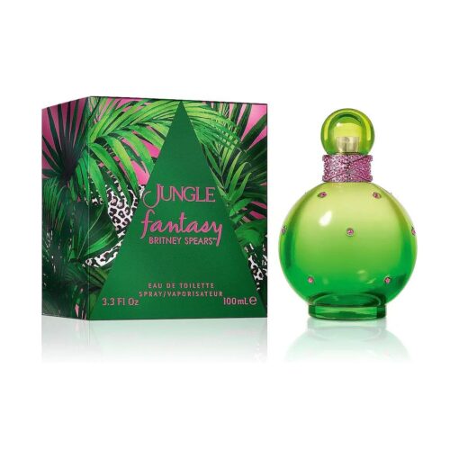 Britney Spears Jungle Fantasy Limited Edition Eau De Toilette Spray for Women, 3.3 Fl Oz