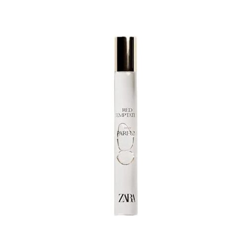 ZARA RED TEMPTATION EDP 10 ML ( 0.34 FL, OZ ), An elegant, intense and long-lasting fragrance .