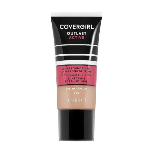 COVERGIRL Outlast Active Foundation, Creamy Natural, 1 Ounce