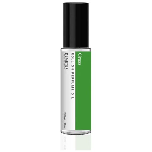 DEMETER Grass Roll On Perfume Oil, 0.33 Oz, Long-Lasting