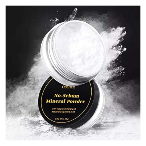 Loose Face Powder 0.42 Oz A Creamy-White Complexion Cool Tone Makeup Powder Face Powder, for Setting or Foundation, Lightweight, Long Lasting, Pack of 1 ( Ivory white )