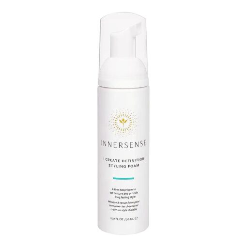 INNERSENSE Organic Beauty - Natural I Create Definition Styling Foam | Clean Haircare For Long-Lasting Curls ( 2.37 fl oz | 70 ml )