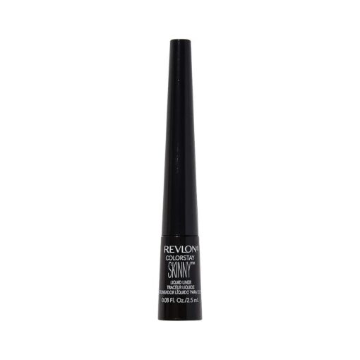 Revlon Skinny Liquid Eyeliner, ColorStay Eye Makeup, Waterproof, Smudge-proof, Longwearing with Ultra-Fine Tip, Black Out, 0.08 oz