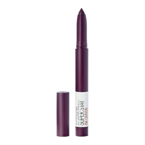 Maybelline SuperStay Ink Crayon Matte Longwear Lipstick With Built-in Sharpener, Forget The Rules, 0.04 Ounce