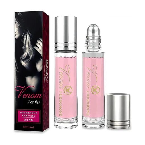 2Pcs Lunex Phero Perfume, pheromones perfumes for women, Roll On Perfume, Portable Perfume Long Lasting Female